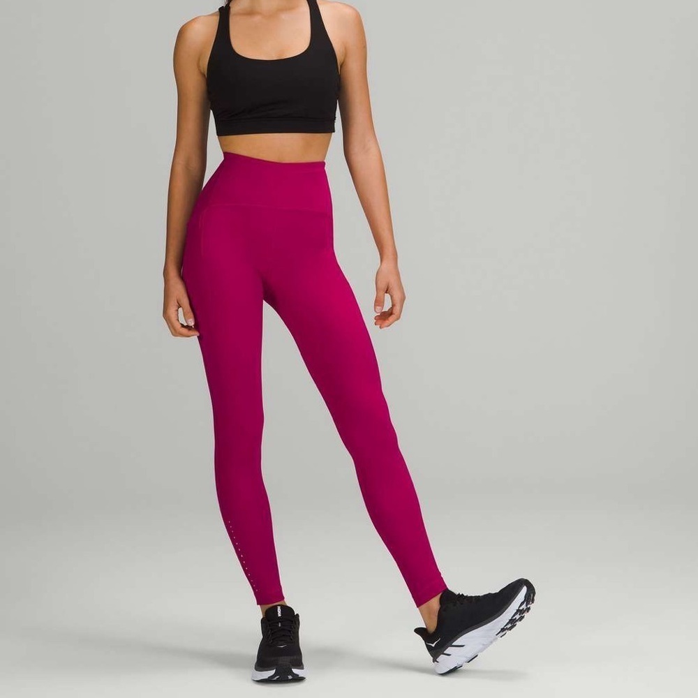 Lululemon Swift Speed High-Rise Tight 28"‎ Wild Berry Running Leggings